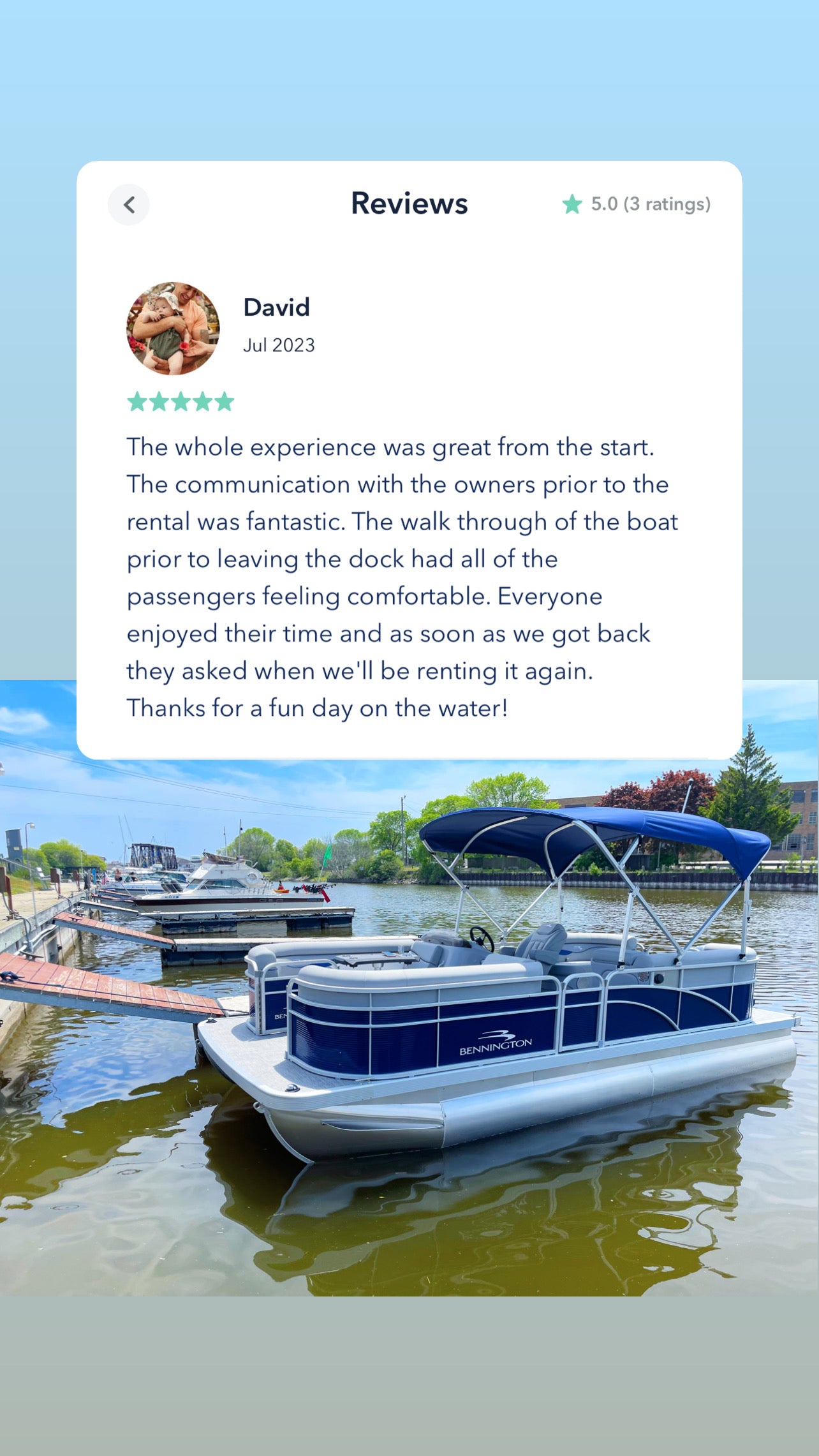 Two Rivers Pontoon Rental