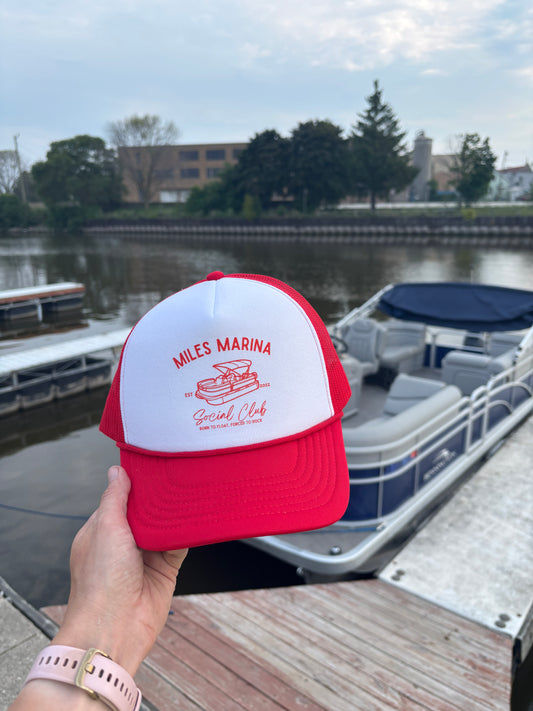 Miles Marina Pontoon hat