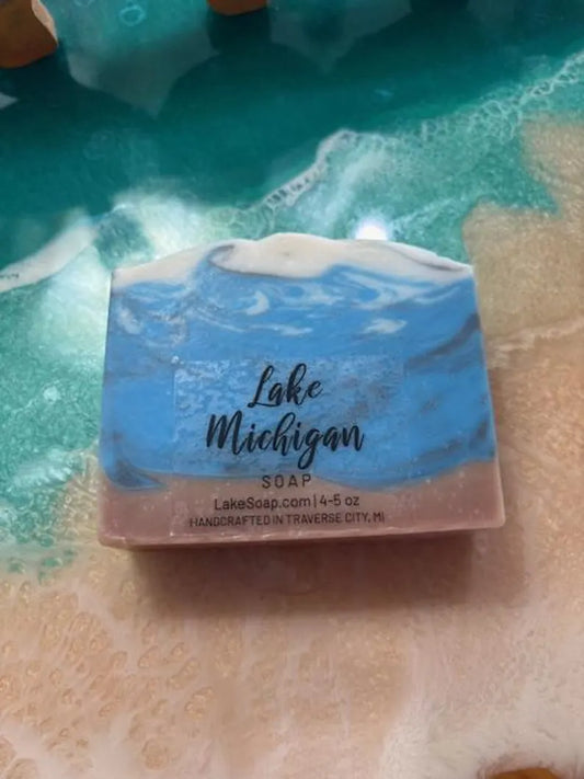 Handcrafted Lake Michigan Soap