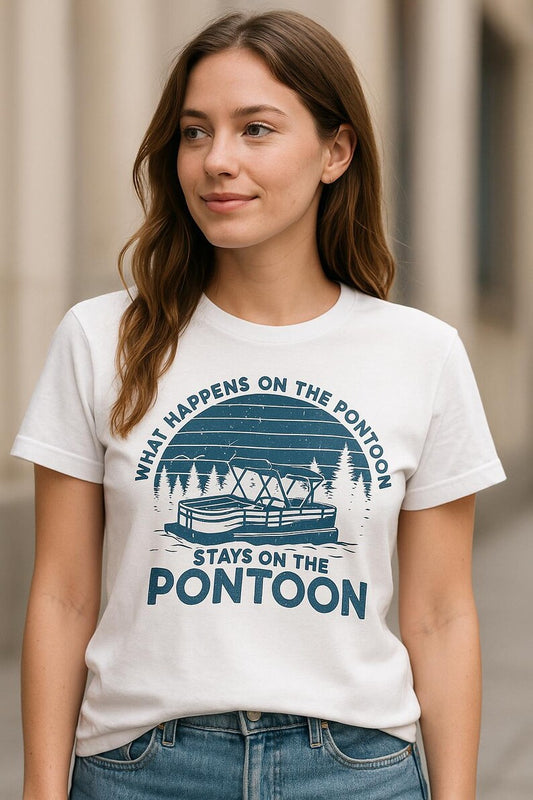 What Happens on the Pontoon Stays on the Pontoon Shirt