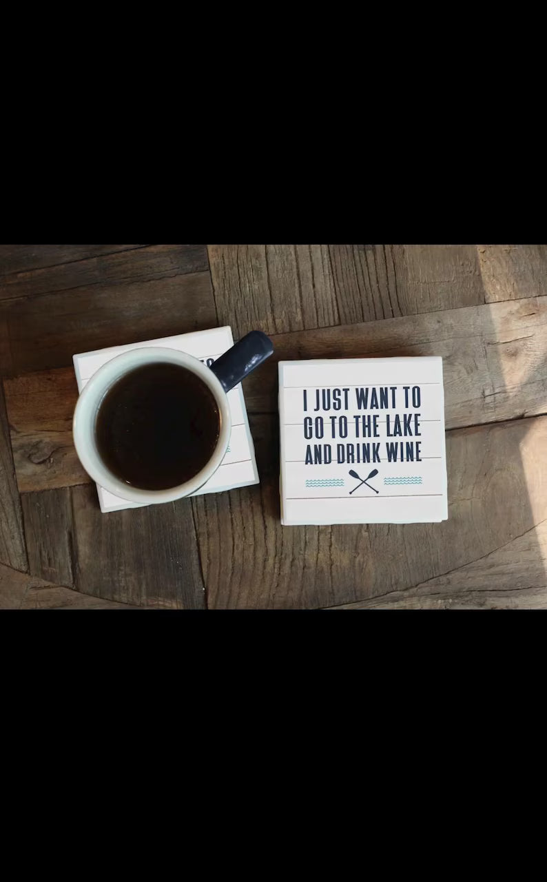 Lake Life Coaster Set